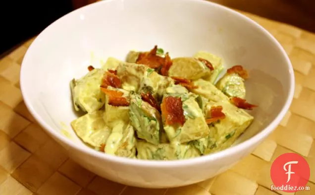 Dinner Tonight: Roasted New Potato Salad with Poblano Mayo