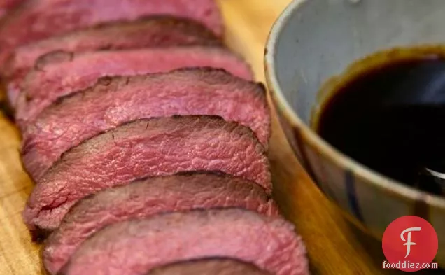 Slow-Roasted Spice-Rubbed Venison Loin