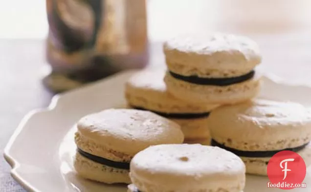 Peanut-Chocolate Macaroons