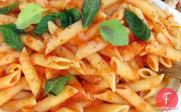 French in a Flash: Penne with Piment d'Espelette
