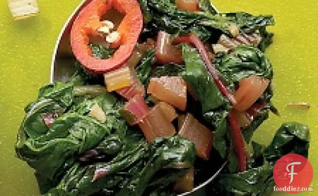 Spicy Chard With Ginger