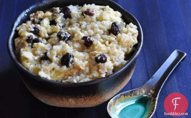 Ginger Brown Rice Pudding