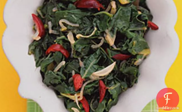 Swiss Chard With Olives