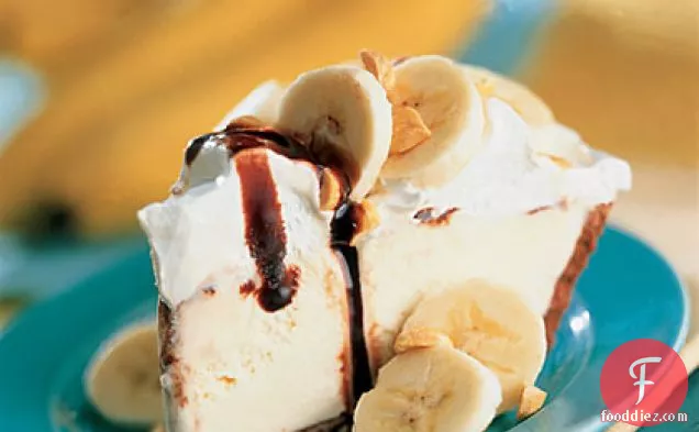 Chocolate-Banana Ice Cream Pie