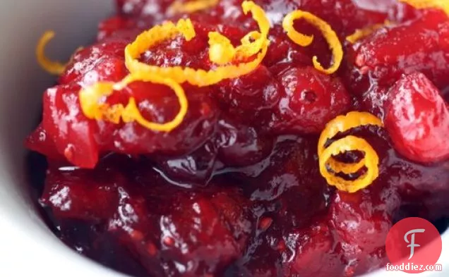 The Secret Ingredient (Cranberry): Cranberry Chutney with Orange and Crystallized Ginger