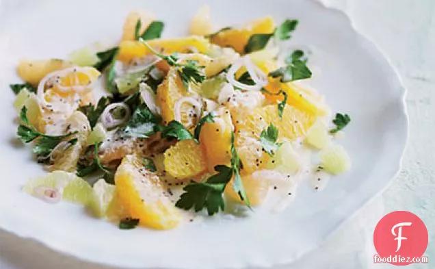 Citrus Salad with Creamy Poppy Seed Dressing