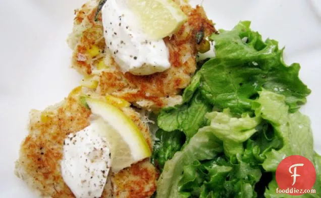 Crab and Corn Cakes