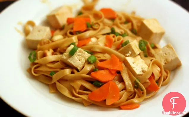 Dinner Tonight: Spicy Noodles with Tofu (Dou Hua Mian)