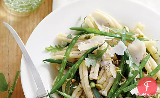 Green Bean Pasta Salad with Lemon-Thyme Vinaigrette