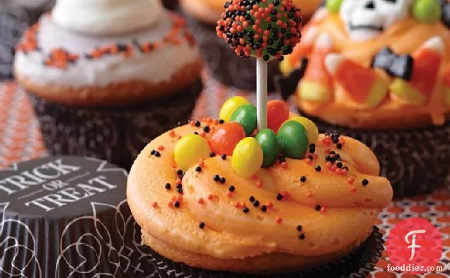 Trick or Treat Cupcakes
