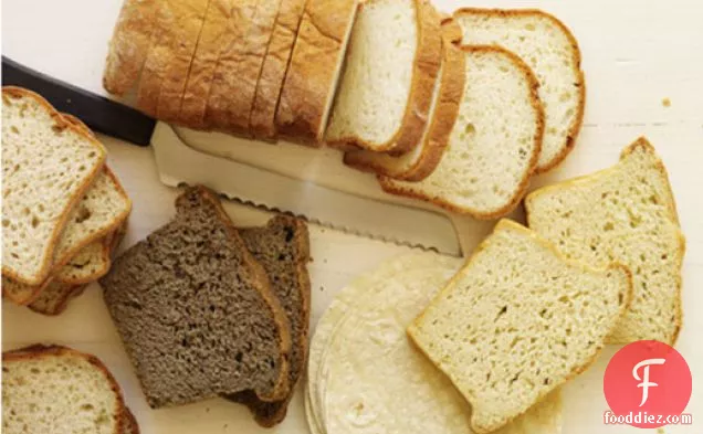 लस मुक्त सफेद सैंडविच ब्रेड