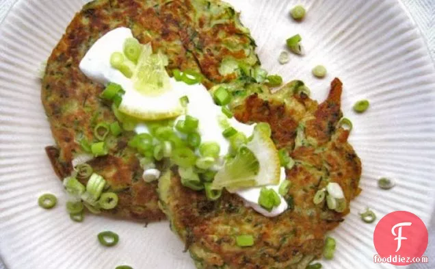 Quick Zucchini and Dill Pancakes