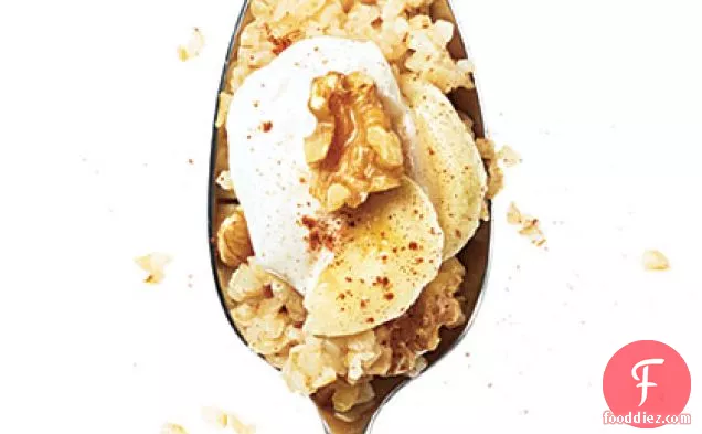 दालचीनी केला क्रंच बाउल