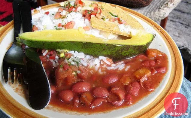 Colombian-style Beans and Rice