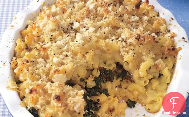 Double-dutch Mac And Cheese With Chard