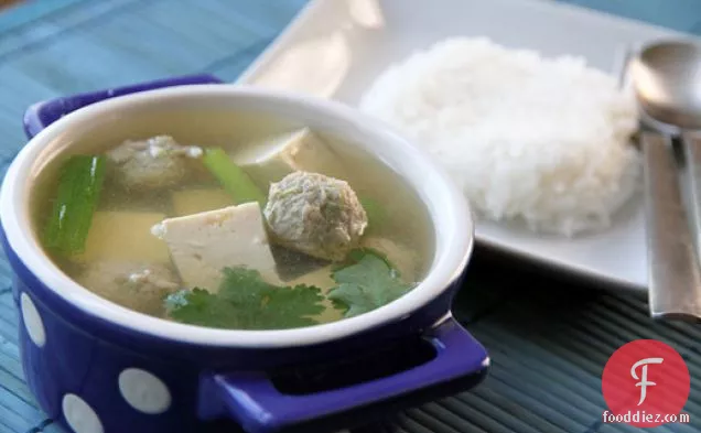 Thai Tofu-Pork Soup