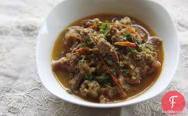 Indian-Style Stewed Beef with Chili