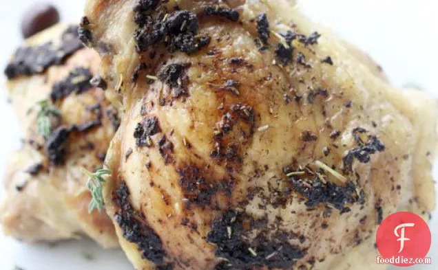 French in a Flash: Tapenade Baked Chicken
