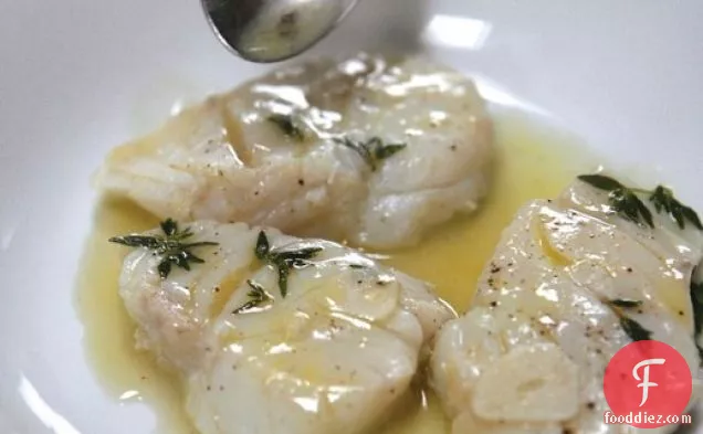 River Cottage's Steam-Braised Sea Bass with Thyme and Lemon