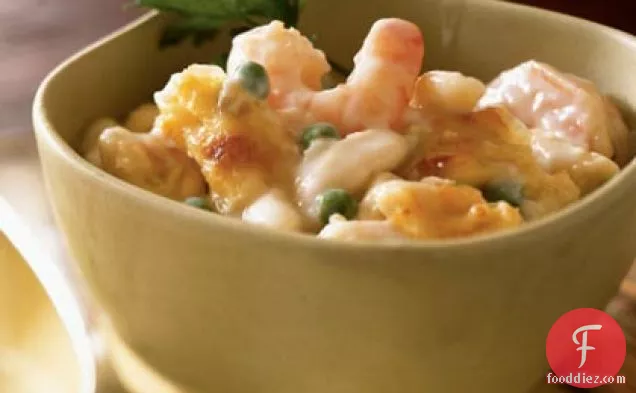 Creamy Gruyère and Shrimp Pasta