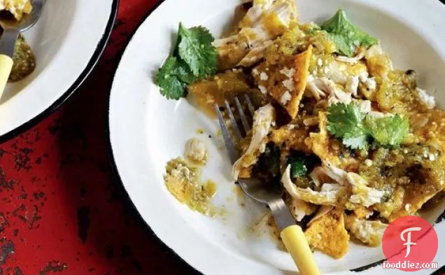 Max and Eli Sussman's Chilaquiles with Tomatillo Salsa