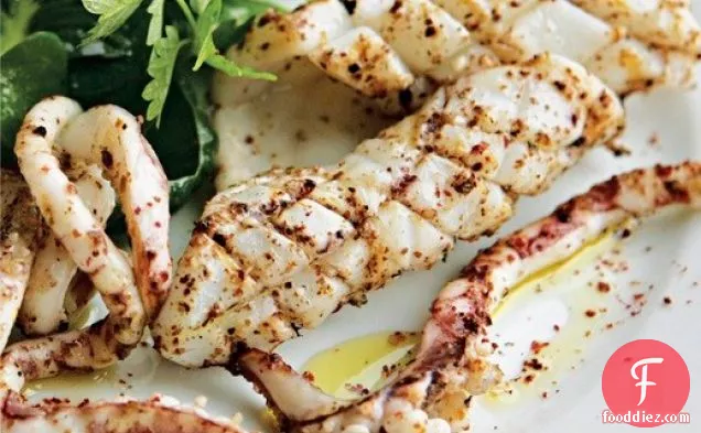 River Cottage's Seared Squid