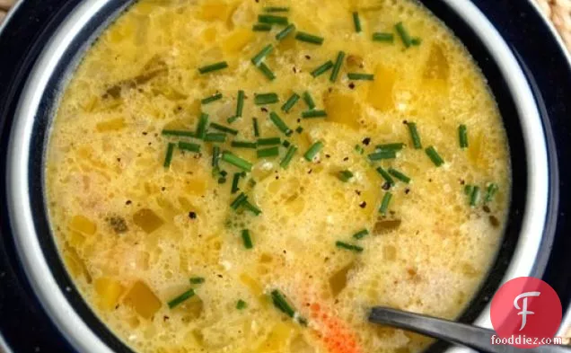 Dinner Tonight: English Country Cheddar Soup