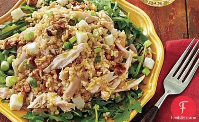 Bulgur Salad with Apples and Chicken