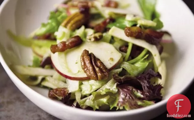 Food52's Not-Too-Virtuous Salad with Caramelized Apple Vinaigrette