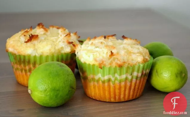 Coconut Key Lime Muffins