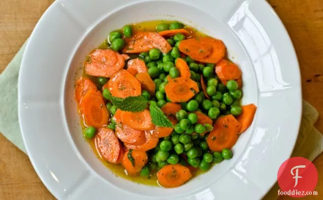 Carrot, Pea, and Mint Salad