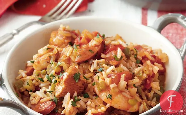 Chicken and Shrimp Jambalaya