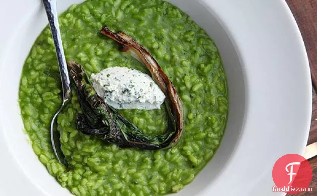 Extra-Rampy Ramp Risotto