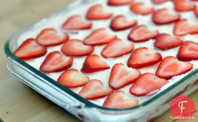 Easy Icebox Strawberry Shortcake