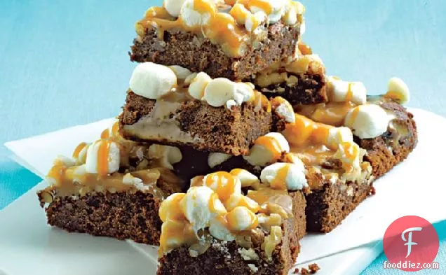 Caramel-Marshmallow Brownies