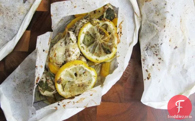 Spiced Baked Chicken Parcels (Chicken en Papillote)