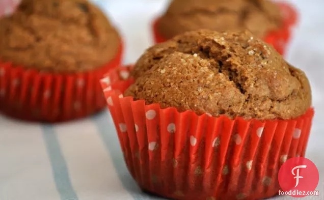 Rye Raisin Muffins