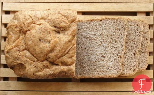 Bread Machine Whole-Wheat and Peanut Butter Bread