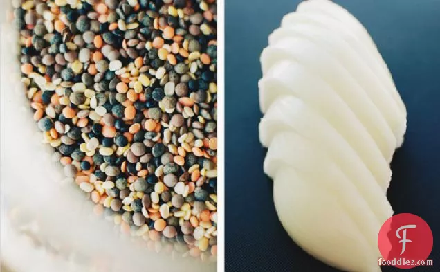 नारियल के दूध के साथ मसालेदार दाल का सूप