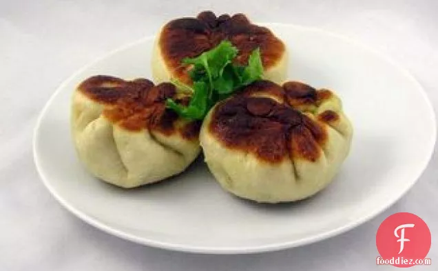 Chinese Beef and Chard Buns