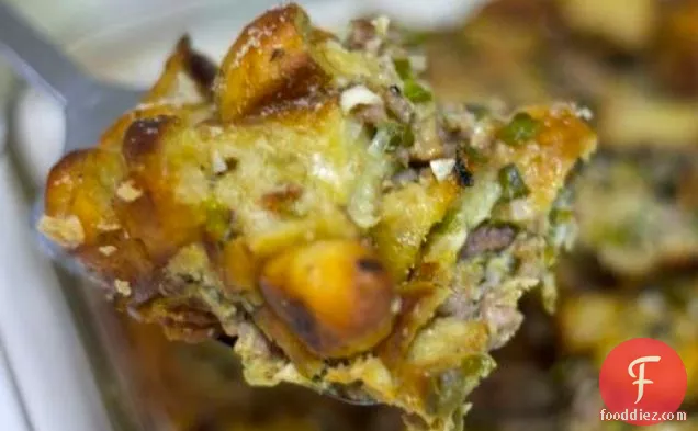 Pizza-Flavored Thanksgiving Stuffing (or Dressing)