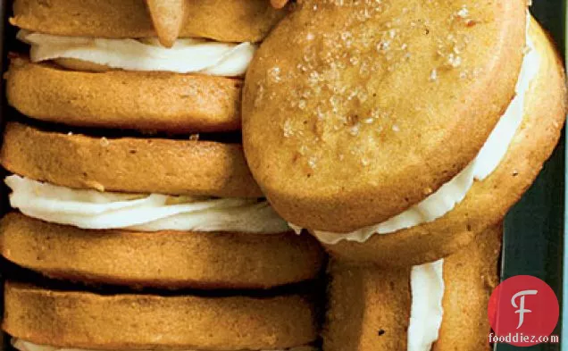 Sweet Potato-Marshmallow Sandwich Cookies