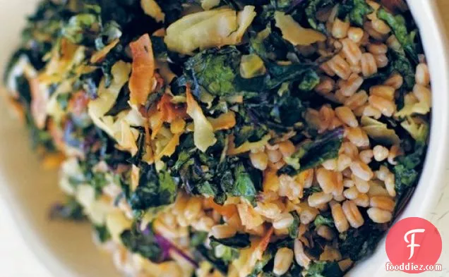 Cook the Book: Kale Salad with Toasted Coconut