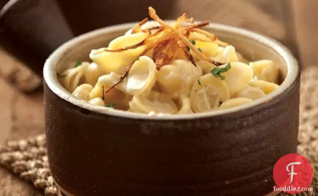 The Coterie Room's Sweet Onion Mac and Cheese