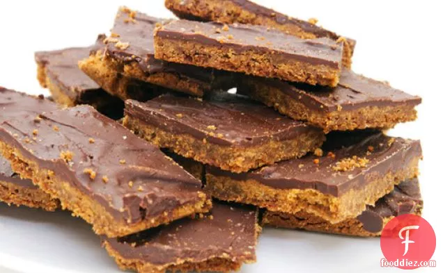 Spicy Chocolate Gingersnap Bars