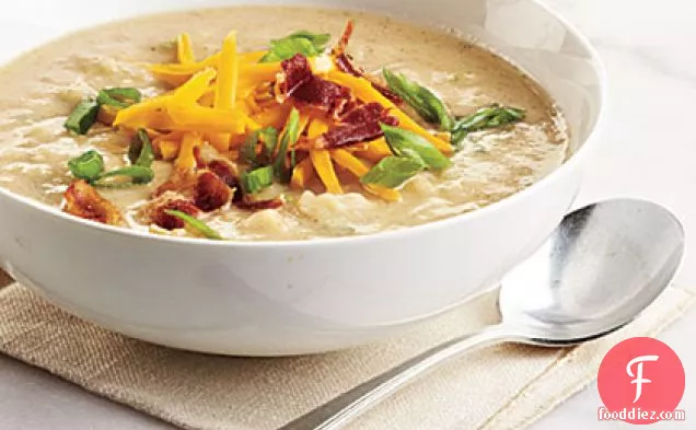 मलाईदार, हल्का आलू का सूप