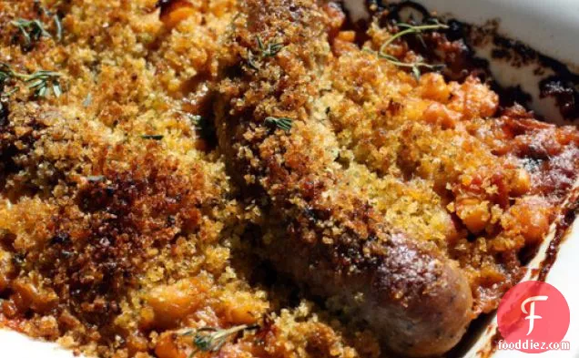 Cassoulet-Style Sausage 'n' Beans