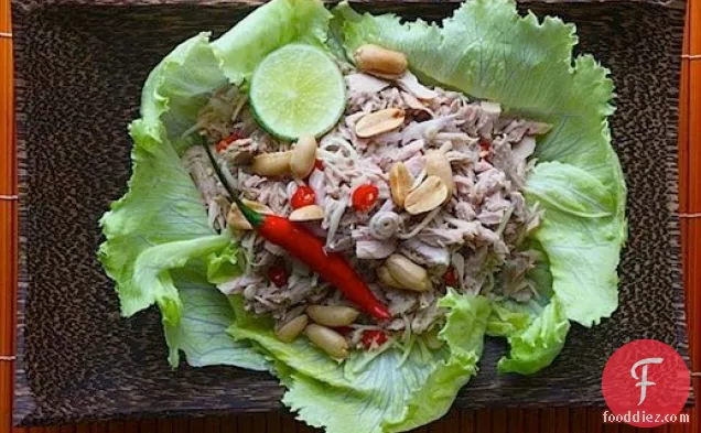 Spicy Tuna Salad with Young Ginger and Lemongrass