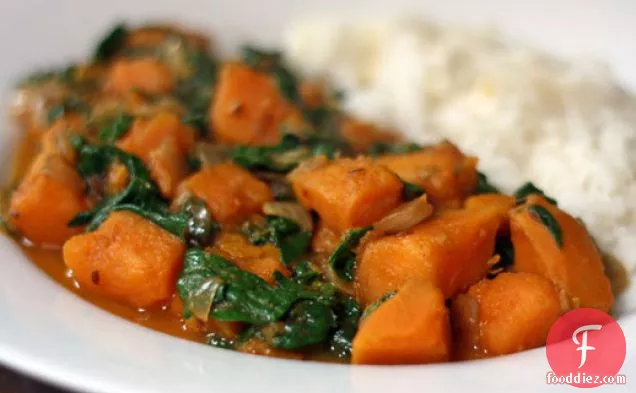 Sweet Potato and Spinach Curry