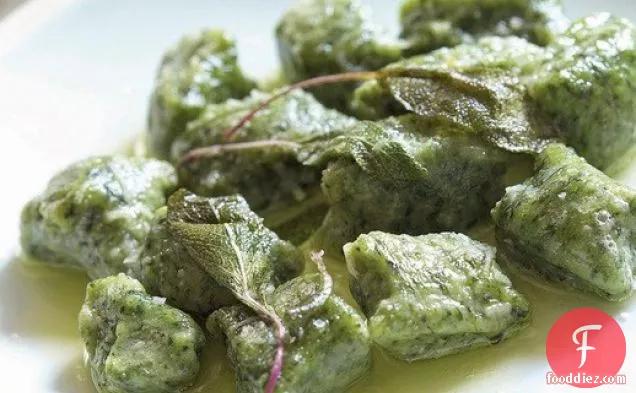 James Peterson's Spinach Gnocchi